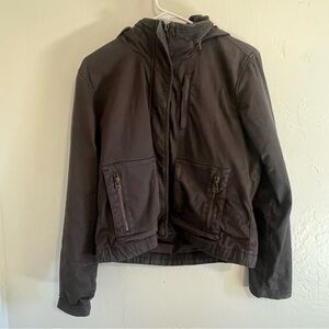 Brown Athleta Zip-Up Jacket
